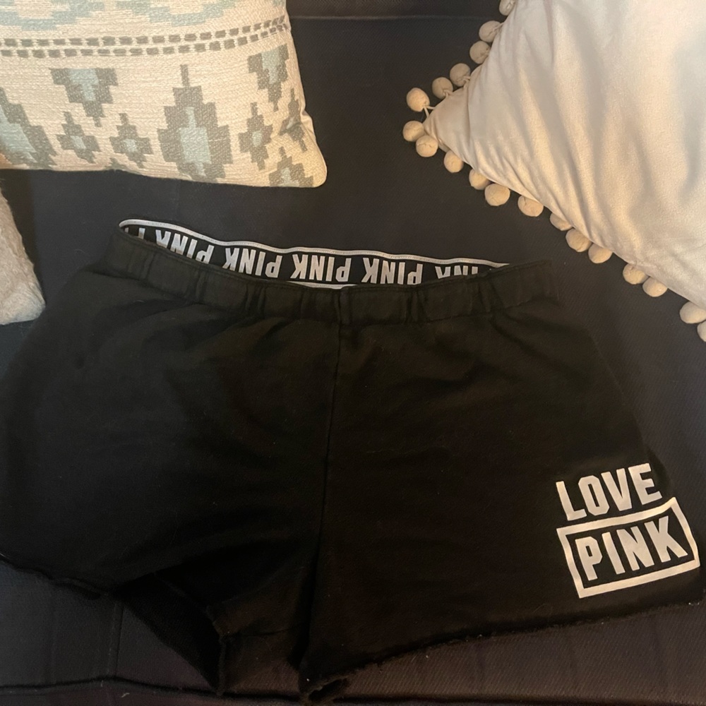 Pink lounge shorts